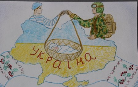 Малюнок воїнам АТО