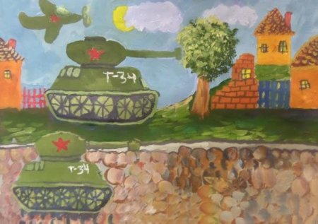 Таганрог город воинской славы рисунки