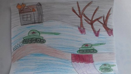 Рисунок на тему день воинской славы