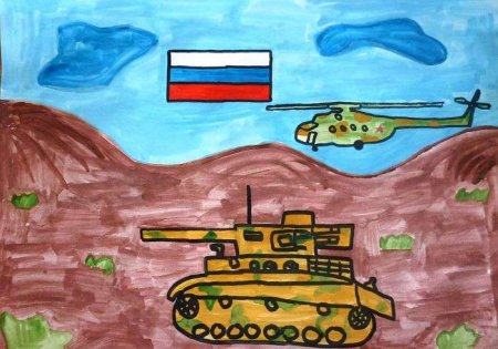 Вечный огонь рисунок