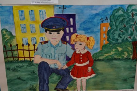 Полиция рисунок