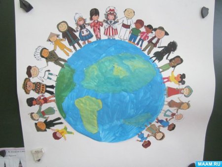 В дружбе народов единство страны поделка