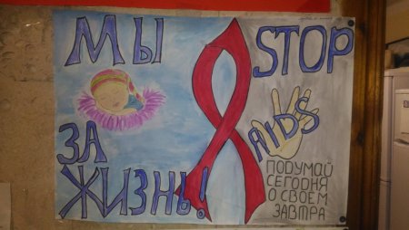 Всемирный день борьбы со СПИДОМ плакат