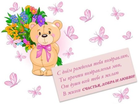 Открытки с днём рождения однокласснице