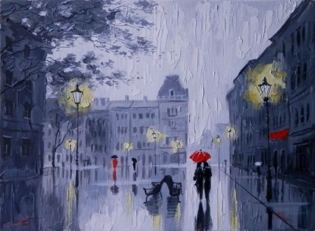 Зыбкий облик предзимних сумерек...