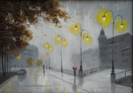 Городской пейзаж настроение