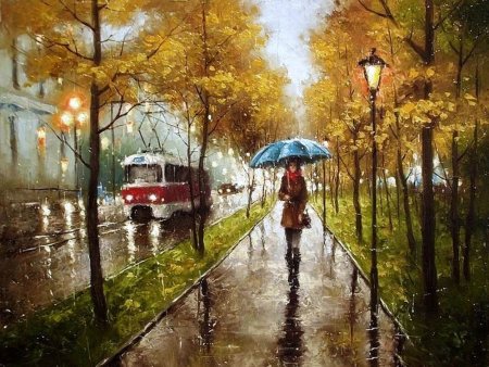 Художник Виктор Гредасов. Осень