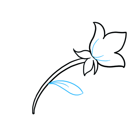 Открытка с цветами раскраска