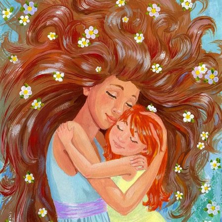 Рисунок ко Дню матери