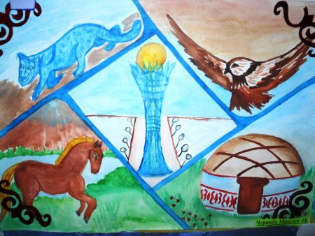 Рисунок на день независимости