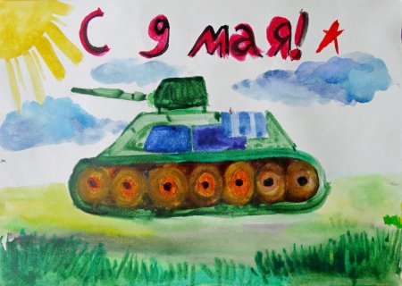 Памятник танку рисунок