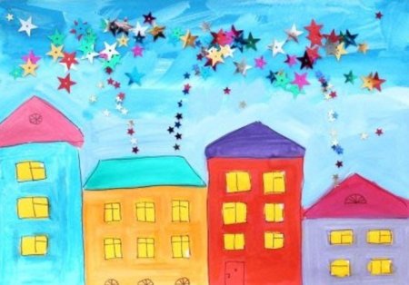 Рисунок ко Дню города