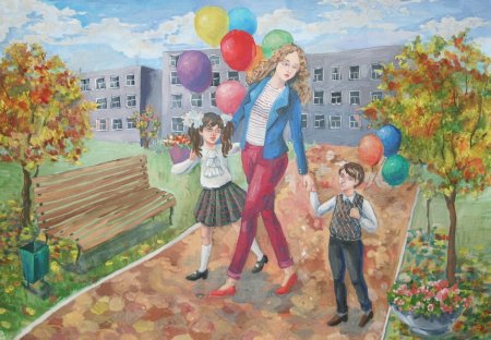 Москва рисунок для детей