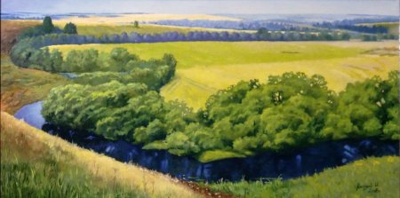Пейзаж Бежин луг Тургенева