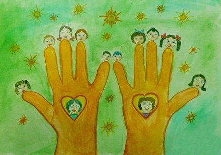 Рисунок на тему семья