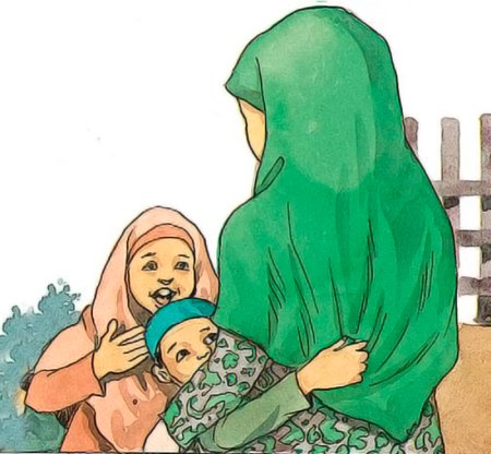 Исламские картины с детьми