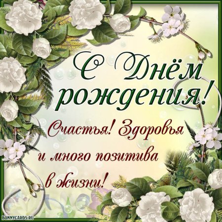 Поздравляю с днём рождения