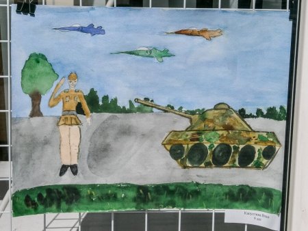 Памятник Победы рисунок