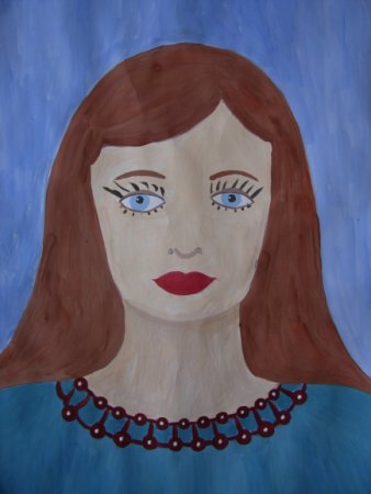 Портрет мамы в подготовительной группе