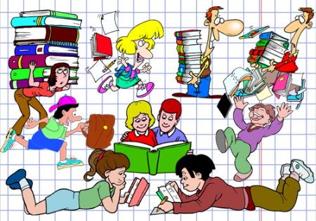 Рисунок жизнь студента