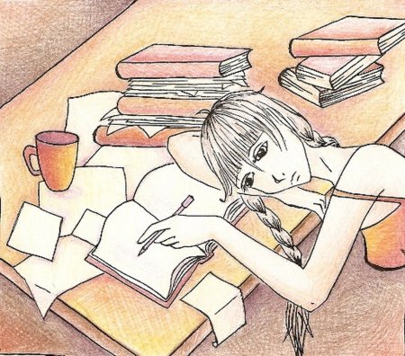 Школьная доска с надписями мелом