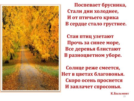 Поспевает брусника стали дни холоднее и от птичьего крика в сердце