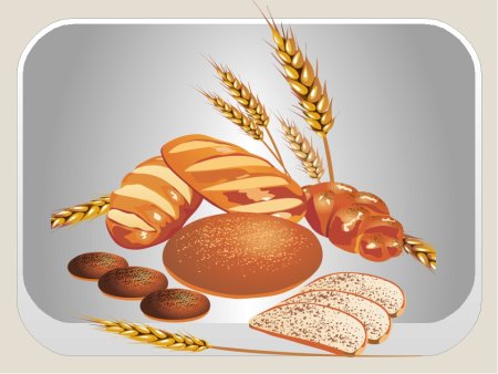 Хлебобулочные изделия иллюстрации