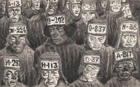 Солженицын один день Ивана Денисовича иллюстрации