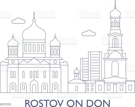 Детские рисунки Ростова на Дону