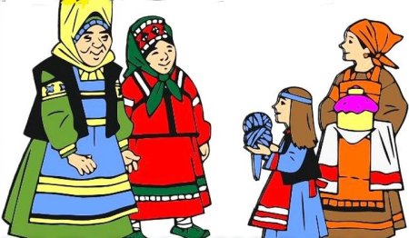 Обход домов на Дмитриев день в Карелии