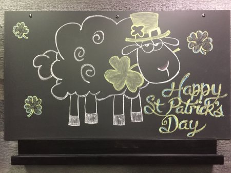 Рисунки мелом