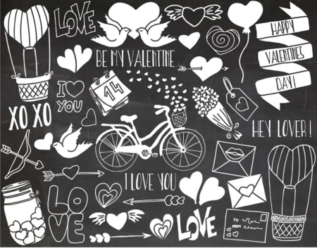 Красивые рисунки на доске