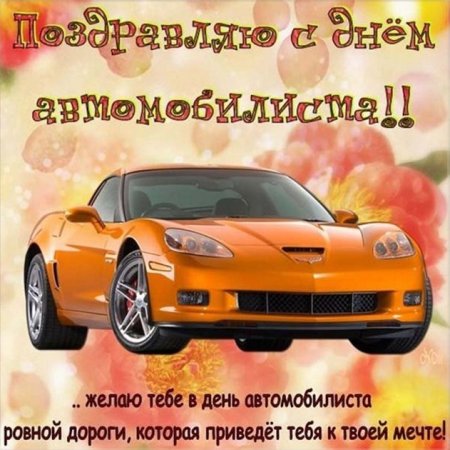 С днем водителя
