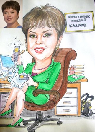 Бухгалтер карикатура