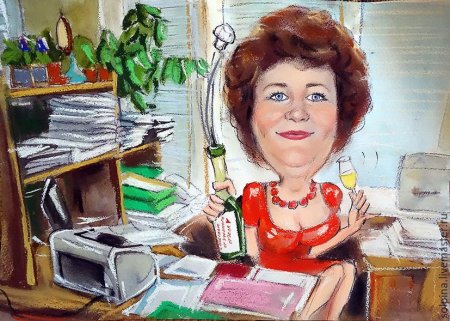 Бухгалтер карикатура