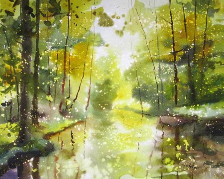 Гавлин художник дождь