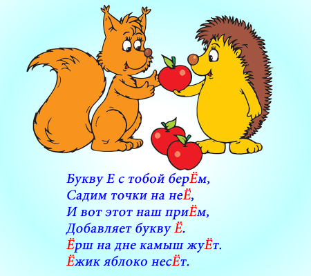 Поздравления с днём буквы ё
