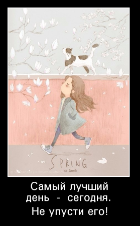 Сегоднямсамый лучший день