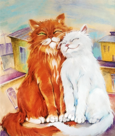 Открытка любимой кошке