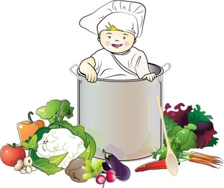 Красивые иллюстрации кухня