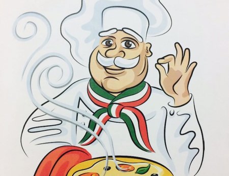 Раскраска повар