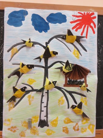 Детские работы Синичкин день интересные