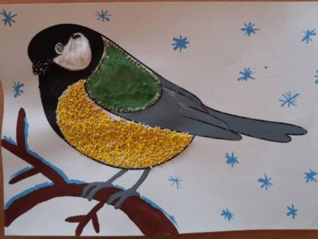 Синичкин день рисунок конкурс