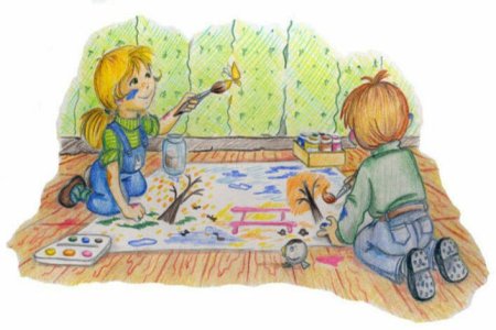 Картинки как дети рисуют