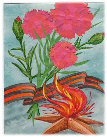 Рисунок на 9 мая