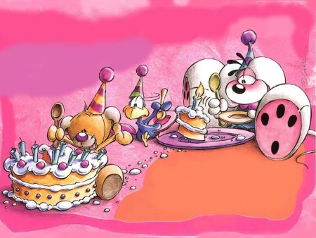 С днём рождения забавные картинки