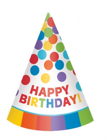 Колпак Happy Birthday