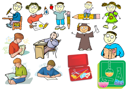 Иллюстрации режим дня школьника