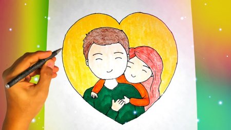 Рисунок для папы легкий и красивый