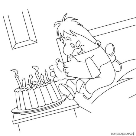 Торт с Карлсоном